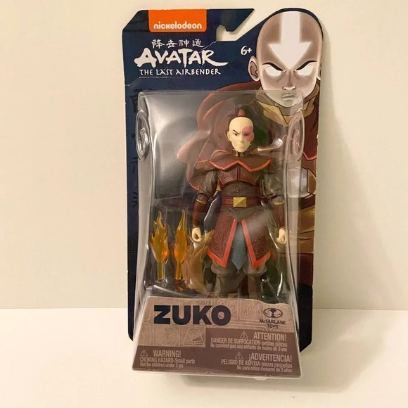 2021 Avatar The Last Airbender Zuko 6 Inch Tall  Action Figure McFarlane Toys - Picture 13 of 16